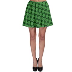 St  Patrick s Day Clovers Skater Skirt by ExtraGoodSauce