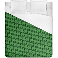 St  Patrick s Day Clovers Duvet Cover (california King Size) by ExtraAwesomeSauce