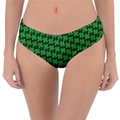 St  Patrick s Day Clovers Reversible Classic Bikini Bottoms by ExtraGoodSauce