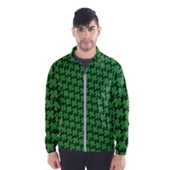 St  Patrick s Day Clovers Men s Windbreaker