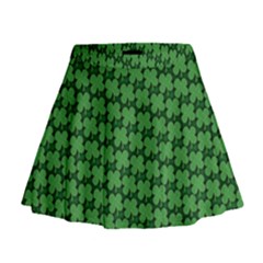 St  Patrick s Day Clovers Mini Flare Skirt by ExtraGoodSauce