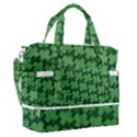 St. Patrick s Day Clovers Sports Shoulder Bag with Shoes Compartment View1