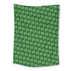 St  Patrick s Day Clovers Medium Tapestry