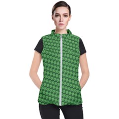 St  Patrick s Day Clovers Women s Puffer Vest