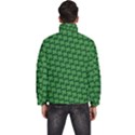 St. Patrick s Day Clovers Men s Puffer Bubble Jacket Coat View4