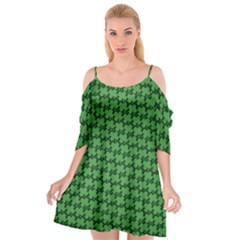 St  Patrick s Day Clovers Cutout Spaghetti Strap Chiffon Dress by ExtraGoodSauce