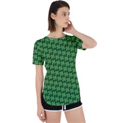 St  Patrick s Day Clovers Perpetual Short Sleeve T-shirt by ExtraGoodSauce