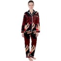 Horror Themed Bloody Hands Women s Long Sleeve Satin Pajamas Set	 View1