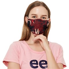 Horror Themed Bloody Hands Fitted Cloth Face Mask (adult) by ExtraGoodSauce