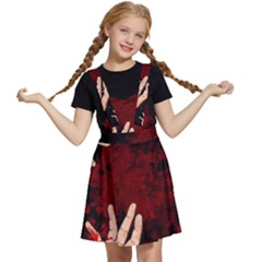 Horror Themed Bloody Hands Kids  Apron Dress by ExtraGoodSauce