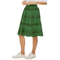 Green Diamond Grid Pattern Classic Short Skirt View2