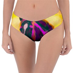 Vibrant Abstract Equine Art Reversible Classic Bikini Bottoms by ExtraAwesomeSauce