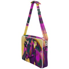 Vibrant Abstract Equine Art Cross Body Office Bag by ExtraGoodSauce