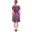 Vibrant Abstract Equine Art Adorable in Chiffon Dress View2