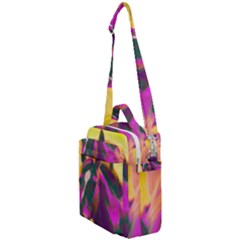 Vibrant Abstract Equine Art Crossbody Day Bag by ExtraGoodSauce