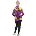 Vibrant Abstract Equine Art Women s Hooded Pullover View2