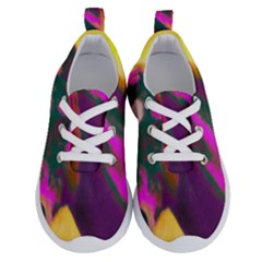 Vibrant Abstract Equine Art Running Shoes by ExtraAwesomeSauce