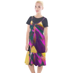 Vibrant Abstract Equine Art Camis Fishtail Dress by ExtraGoodSauce