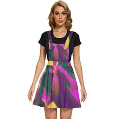 Vibrant Abstract Equine Art Apron Dress by ExtraGoodSauce