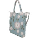 Flora Floral Flower Flowers Pattern Shoulder Tote Bag View2