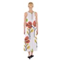 Tree Auntumn Leaf Sleeveless Maxi Dress View2