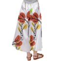 Tree Auntumn Leaf Women s Satin Palazzo Pants View2