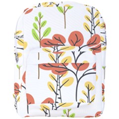 Tree Auntumn Leaf Full Print Backpack by anzea