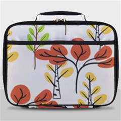 Tree Auntumn Leaf Full Print Lunch Bag