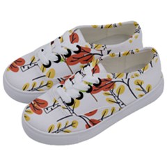 Tree Auntumn Leaf Kids  Classic Low Top Sneakers