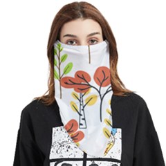 Tree Auntumn Leaf Face Covering Bandana (triangle) by anzea