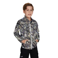 Pear Tree In Full Bloom Kids  Windbreaker by ExtraGoodSauce