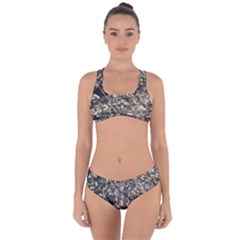 Pear Tree In Full Bloom Criss Cross Bikini Set