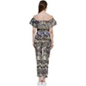 Pear Tree in Full Bloom Bardot Ruffle jumpsuit View4