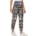 Pear Tree in Full Bloom Women s Cropped Drawstring Pants View3