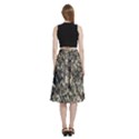 Pear Tree in Full Bloom A-Line Full Circle Midi Skirt With Pocket View4