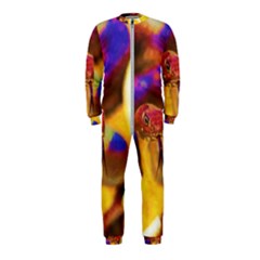 Vibrant Forked-tongue Snake Art Onepiece Jumpsuit (kids)