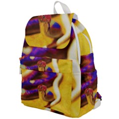 Vibrant Forked-tongue Snake Art Top Flap Backpack by ExtraGoodSauce