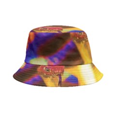 Vibrant Forked-tongue Snake Art Bucket Hat by ExtraGoodSauce