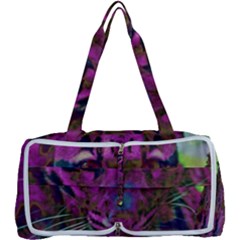 Pink And Purple Leopard Multi Function Bag by ExtraGoodSauce