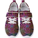 Pink and Purple Leopard Men s Velcro Strap Shoes View1