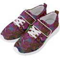 Pink and Purple Leopard Men s Velcro Strap Shoes View2