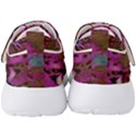 Pink and Purple Leopard Men s Velcro Strap Shoes View4