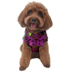 Pink And Purple Leopard Dog Sweater by ExtraGoodSauce