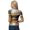 Serene Sunset Over Water Quarter Sleeve Raglan T-Shirt View2