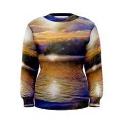 Serene Sunset Over Water Women s Sweatshirt