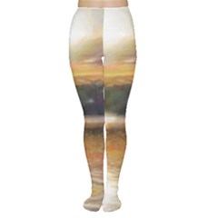 Serene Sunset Over Water Tights