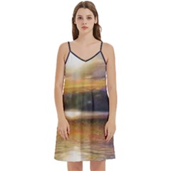 Serene Sunset Over Water Mini Camis Dress With Pockets by ExtraGoodSauce