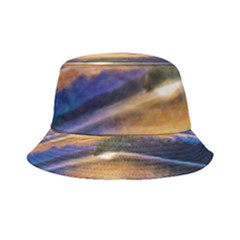 Serene Sunset Over Water Inside Out Bucket Hat by ExtraGoodSauce