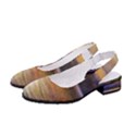 Serene Sunset Over Water Women s Classic Slingback Heels View2