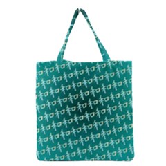 Peaceful Japanese Kanji Design Grocery Tote Bag by ExtraGoodSauce